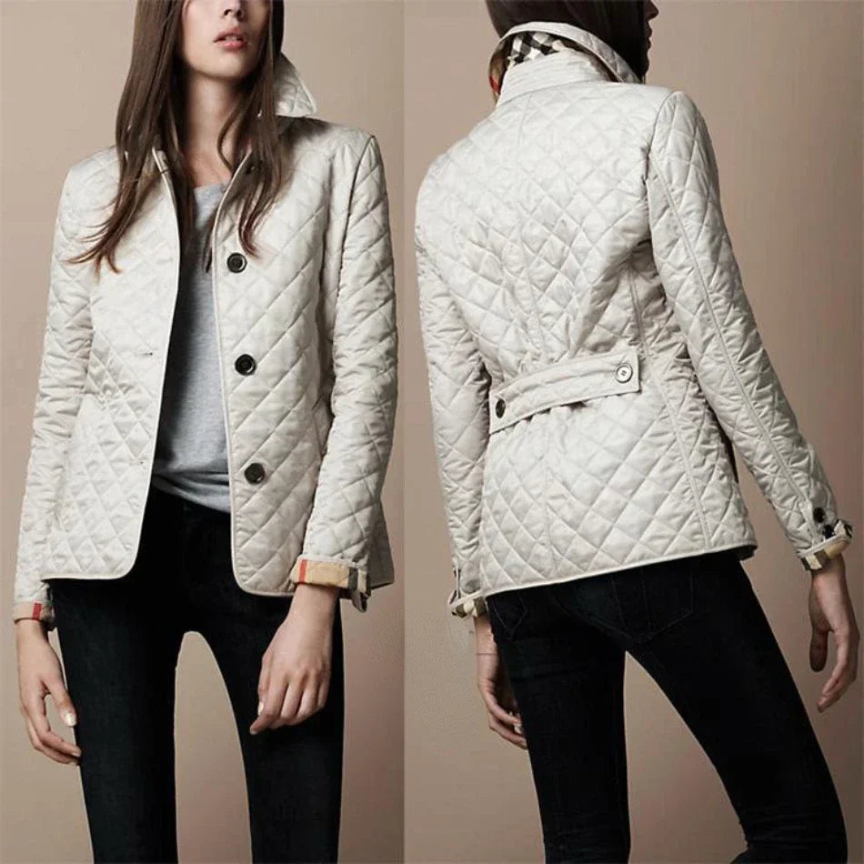 Damen Steppjacke mit Elegantem Design für Stil und Komfort 4