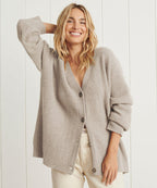 Damen Strickjacke V-Ausschnitt Cardigan für Elegante Outfits 0