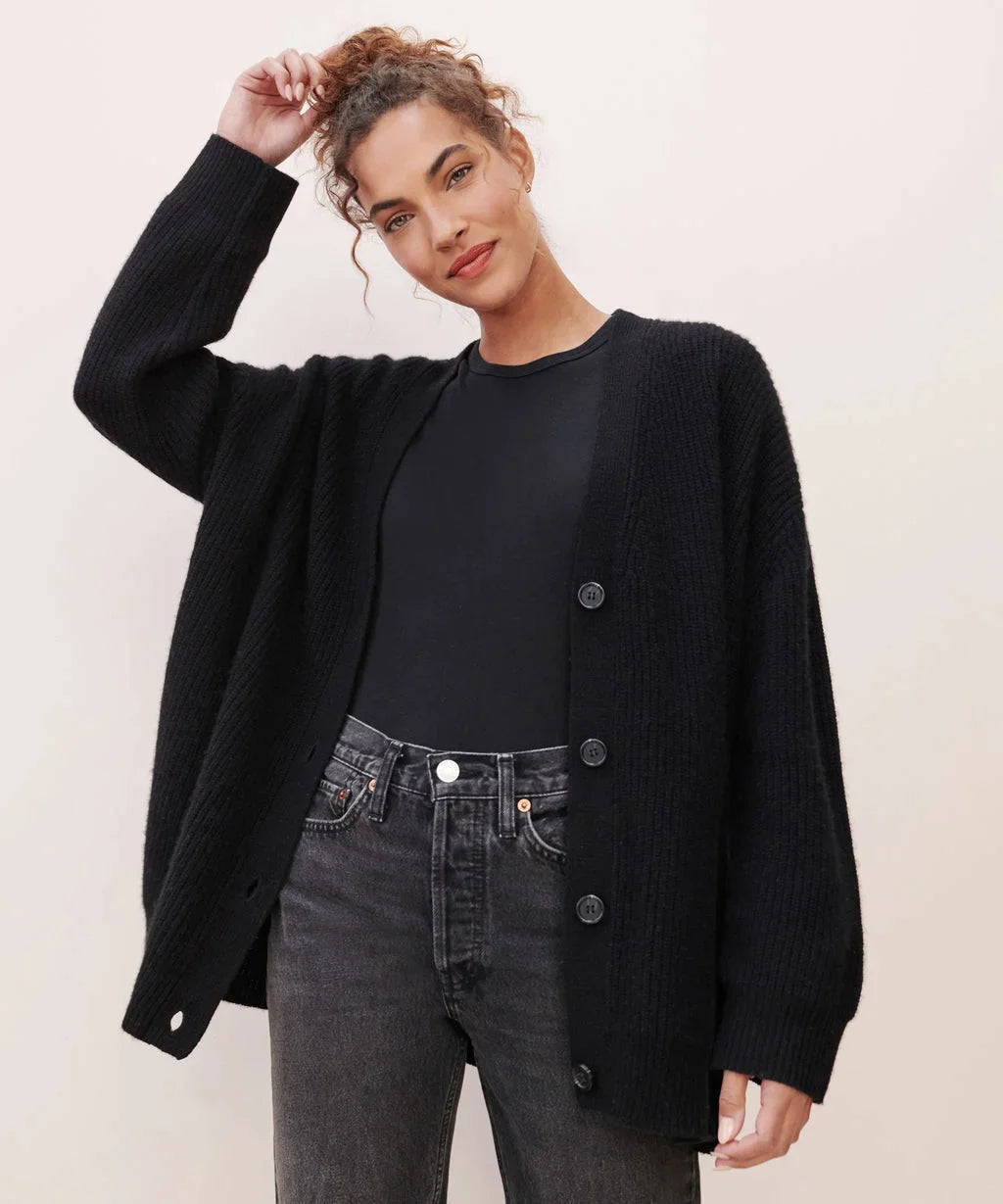 Damen Strickjacke V-Ausschnitt Cardigan für Elegante Outfits 7