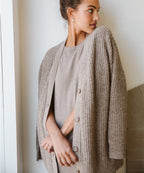 Damen Strickjacke V-Ausschnitt Cardigan für Elegante Outfits 8