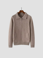 Damen Strickjacke mit Reißverschluss 0