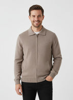 Damen Strickjacke mit Reißverschluss 1
