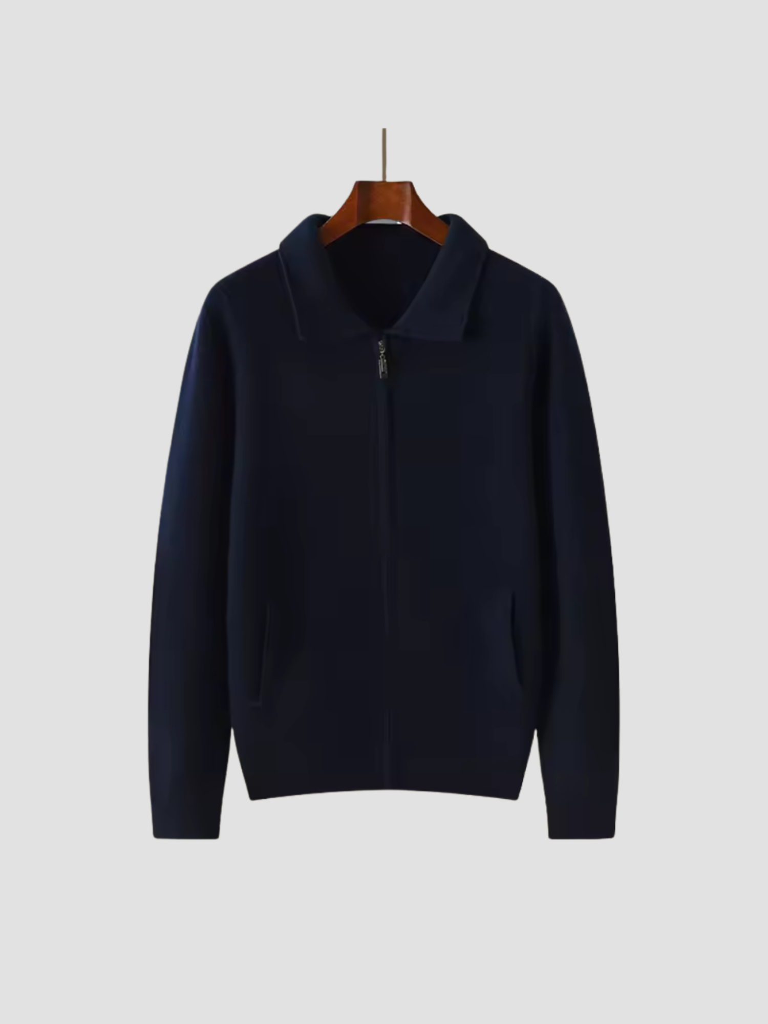 Damen Strickjacke mit Reißverschluss 2