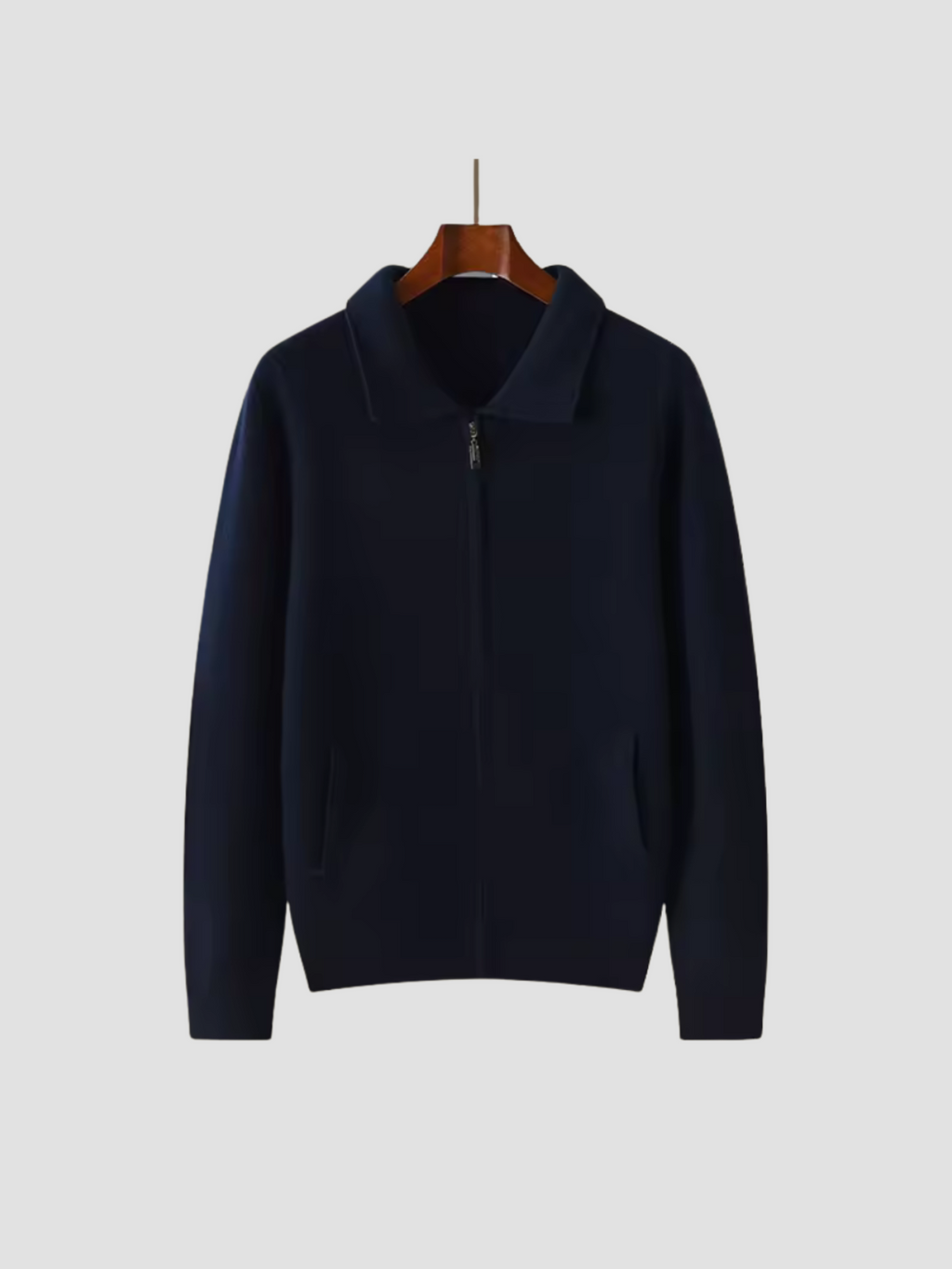 Damen Strickjacke mit Reißverschluss 2
