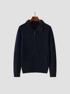 Damen Strickjacke mit Reißverschluss 2