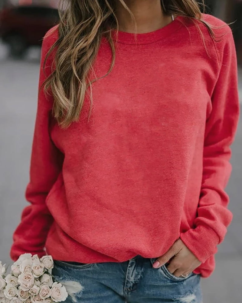Damen Sweatshirt im zeitlosen Stil 0