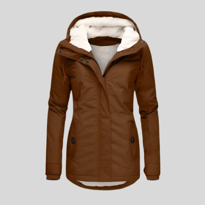 Damen Winterjacke mit Fleece-Futter für kalte Tage 3