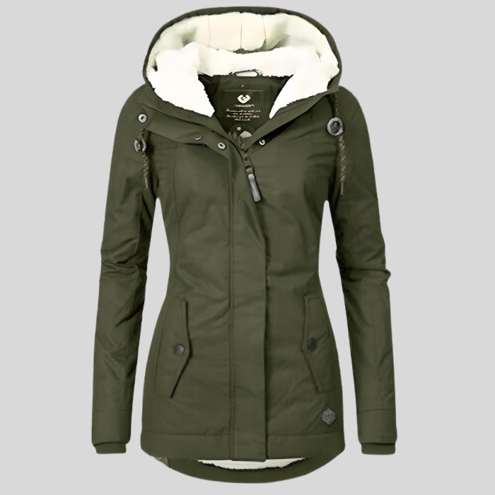 Damen Winterjacke mit Fleece-Futter für kalte Tage 4