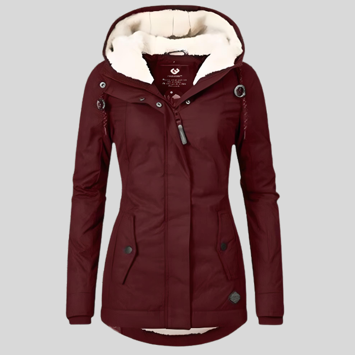 Damen Winterjacke mit Fleece-Futter für kalte Tage 5