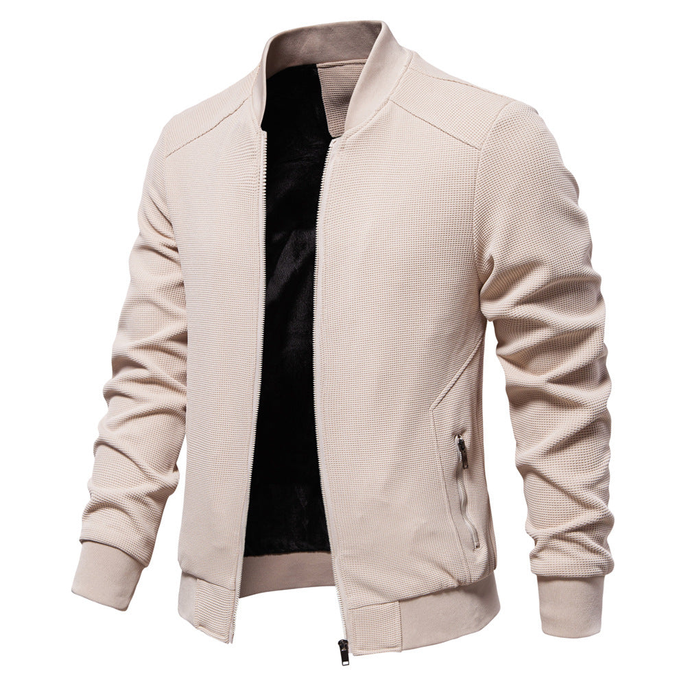Damen Winterjacke mit verstellbarer Kapuze und Taschen 1