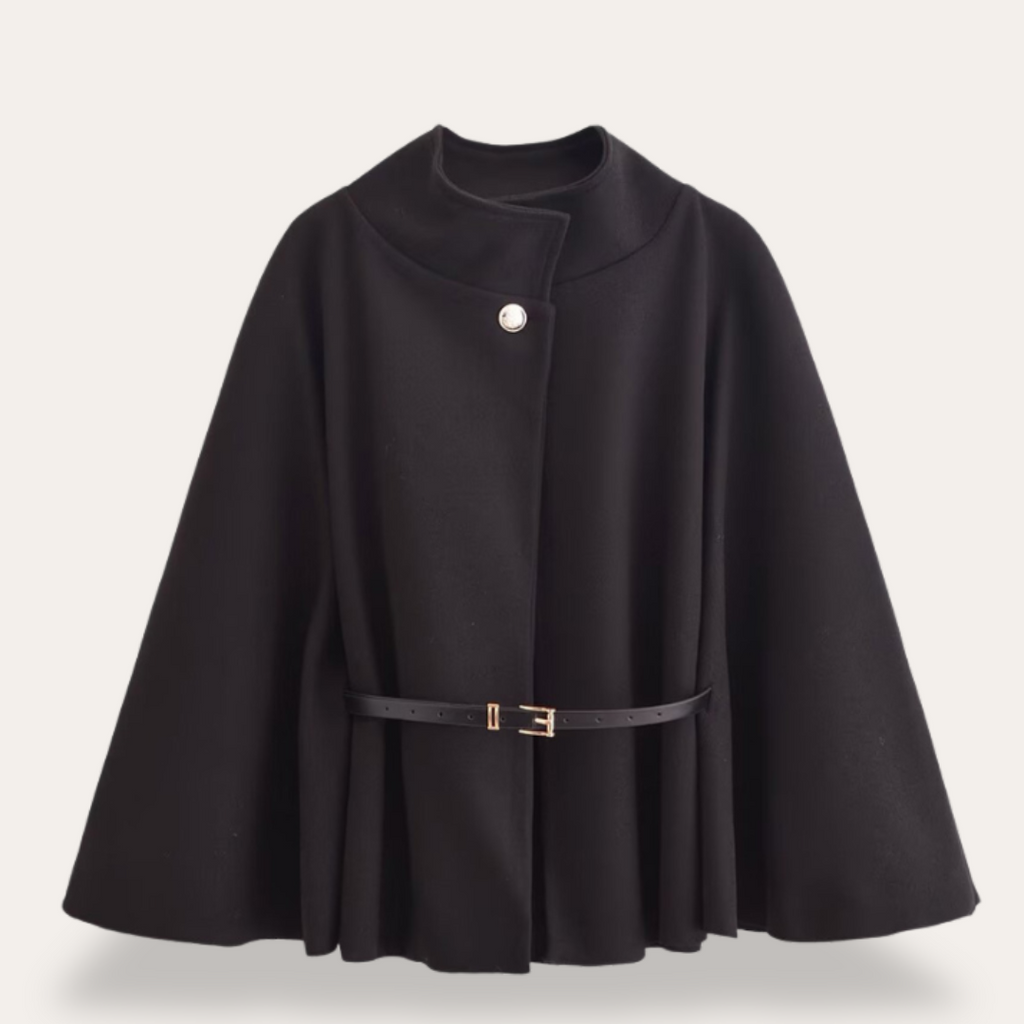 Damen Woll Cape Mantel 0