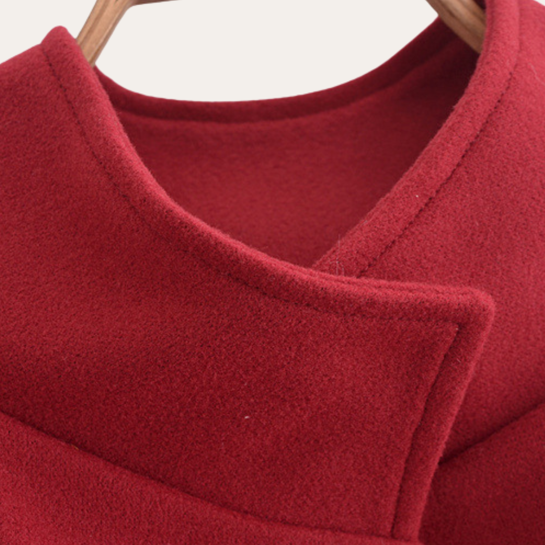 Damen Woll Cape Mantel 4
