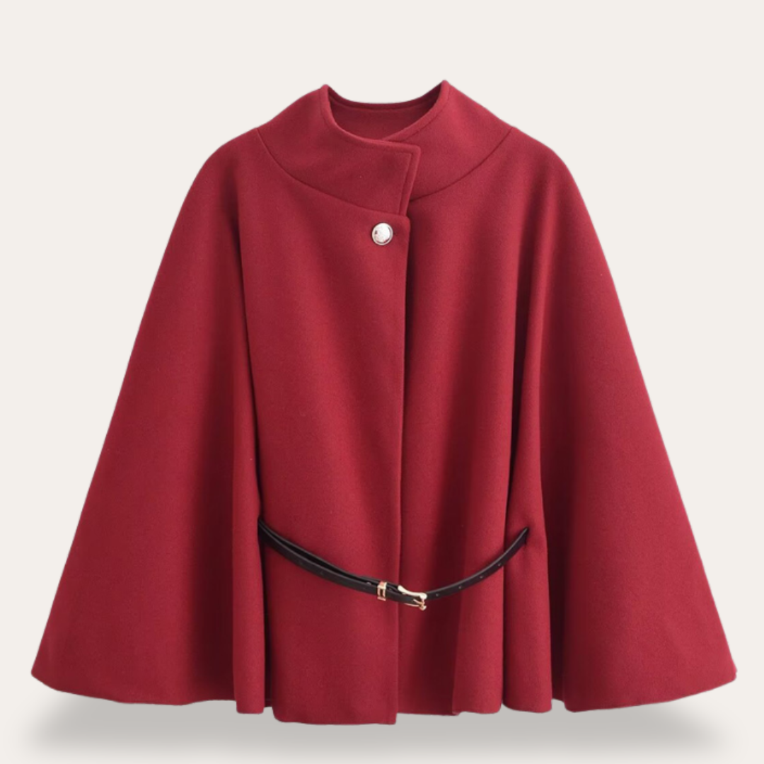 Damen Woll Cape Mantel 9