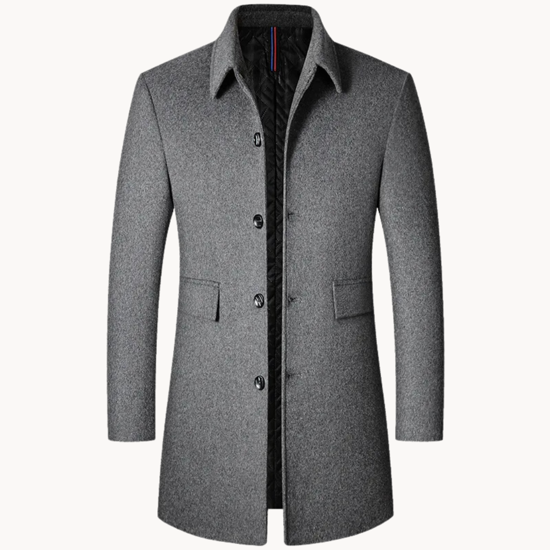 Damen Wollmantel im Römischen Stil für Elegante Anlässe 0