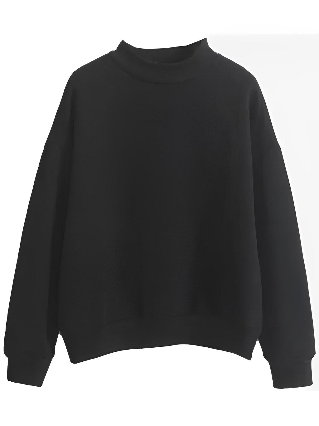 Damenpullover Übergroß Rundhals für Lässige Outfits 0