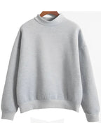 Damenpullover Übergroß Rundhals für Lässige Outfits 11