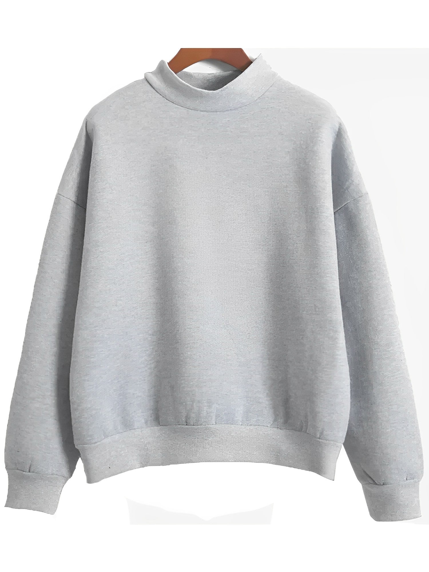 Damenpullover Übergroß Rundhals für Lässige Outfits 11