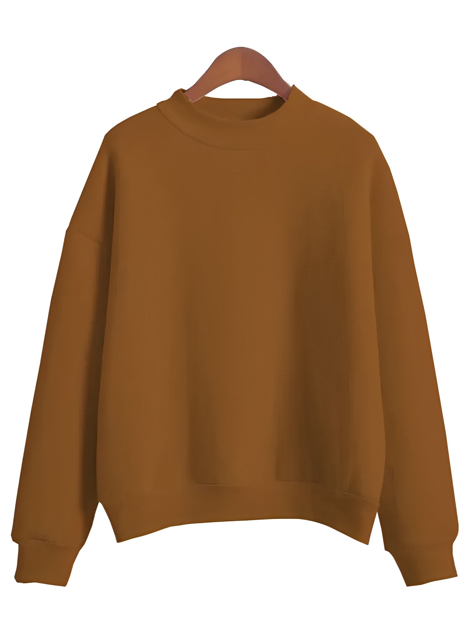 Damenpullover Übergroß Rundhals für Lässige Outfits 12