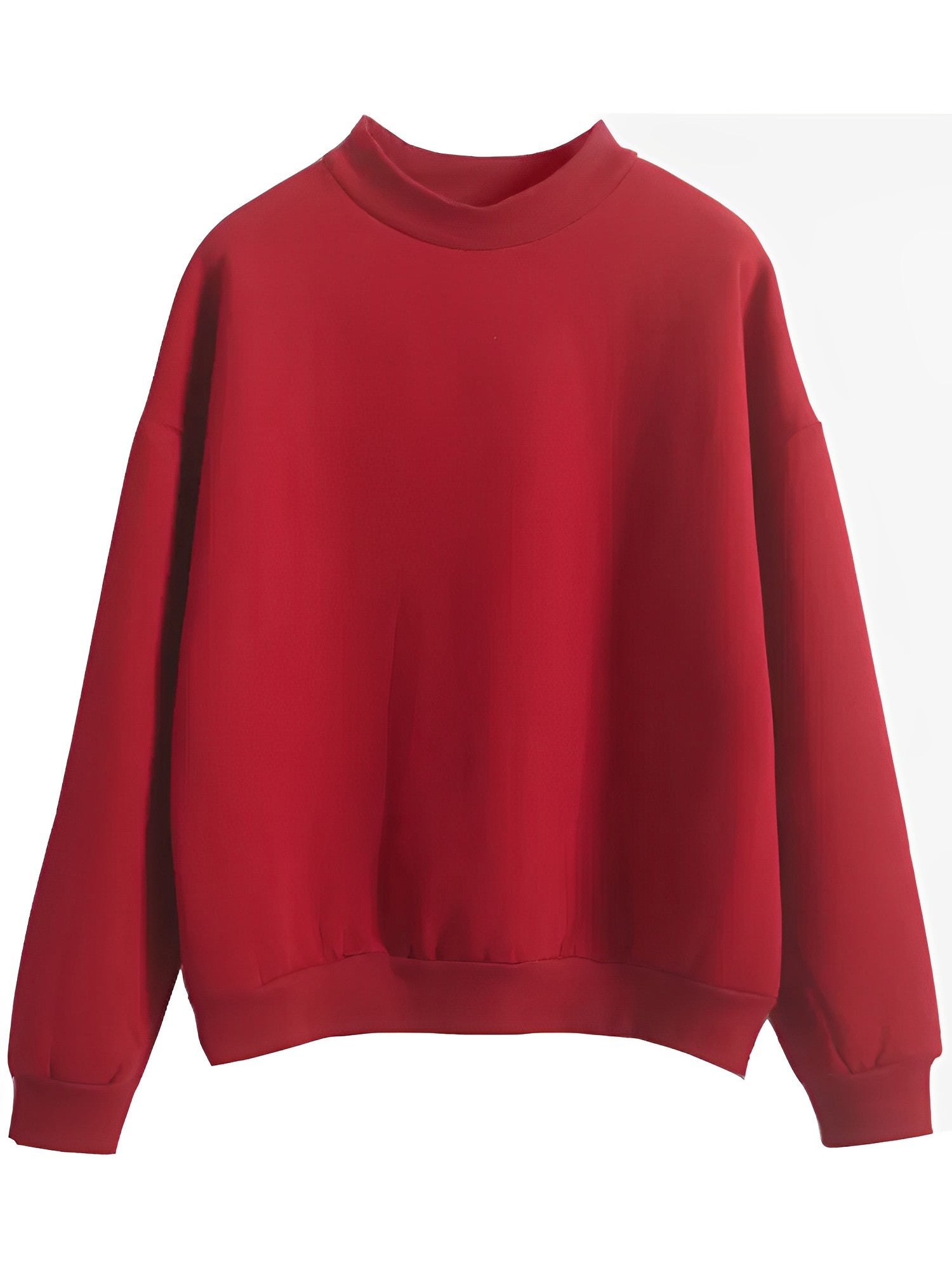 Damenpullover Übergroß Rundhals für Lässige Outfits 4