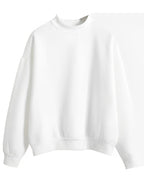 Damenpullover Übergroß Rundhals für Lässige Outfits 5