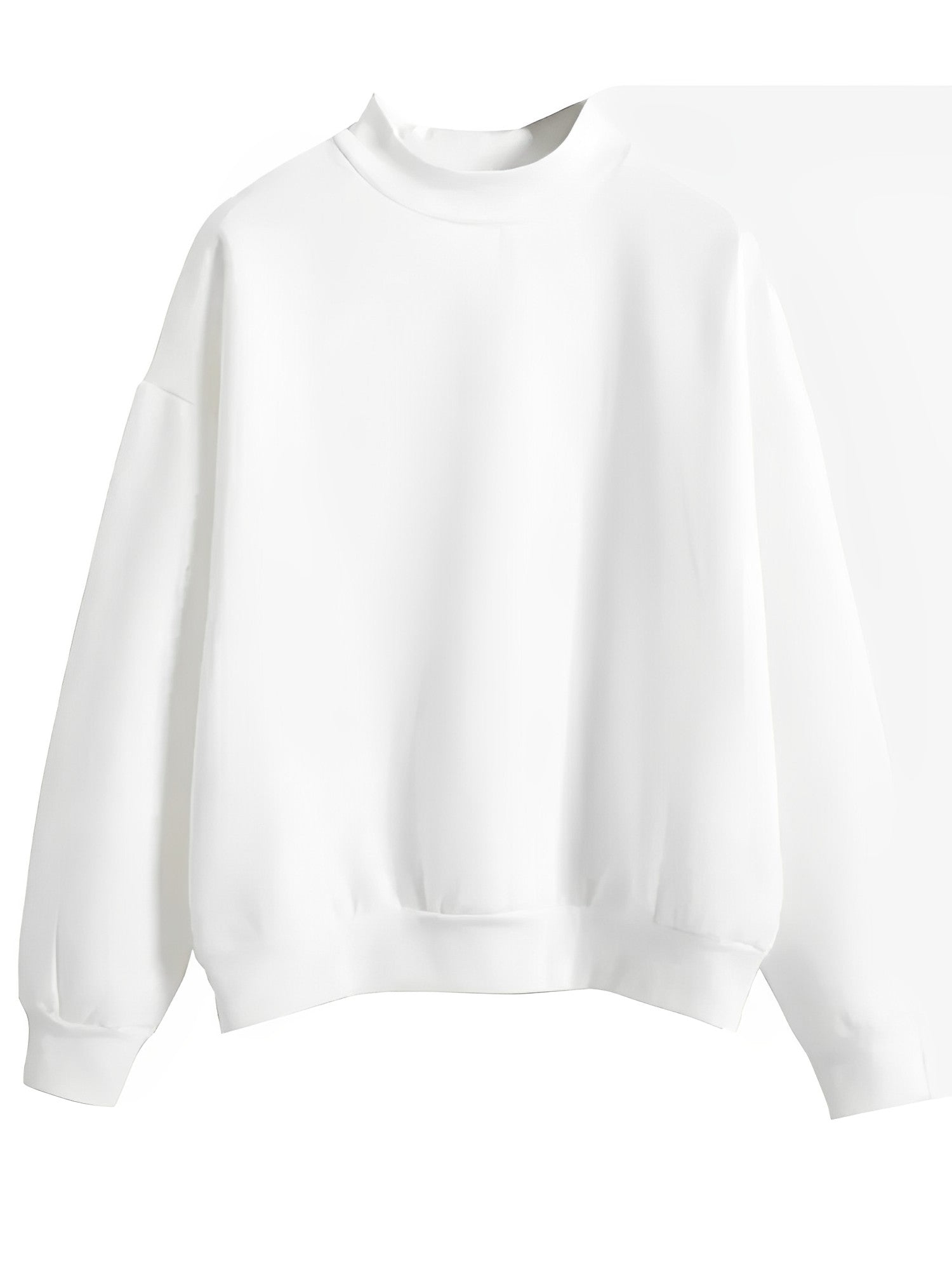 Damenpullover Übergroß Rundhals für Lässige Outfits 5