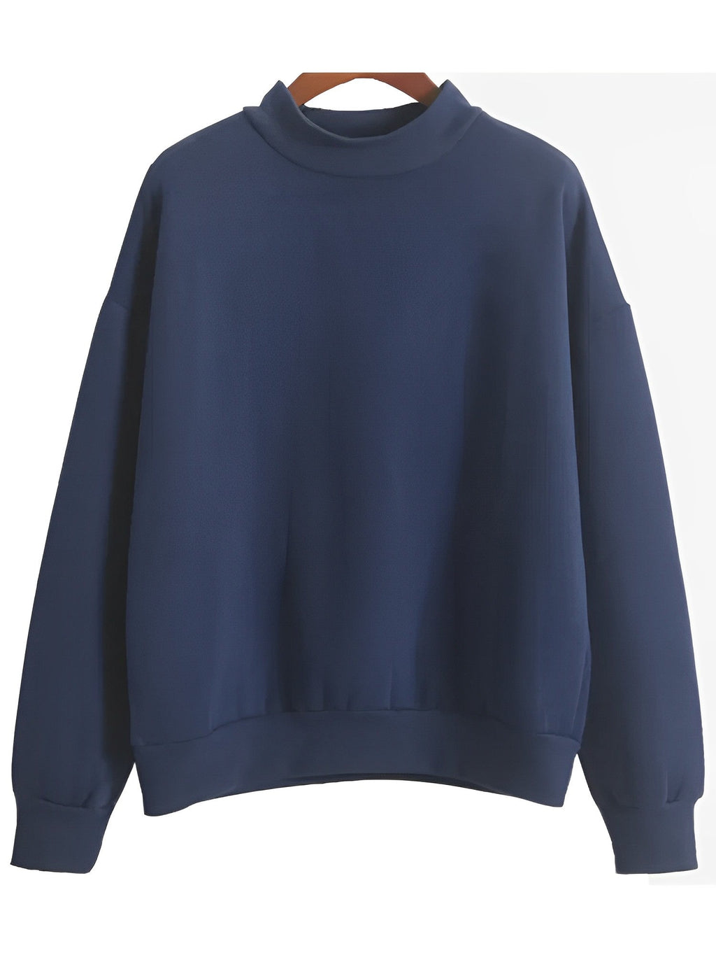 Damenpullover Übergroß Rundhals für Lässige Outfits 7