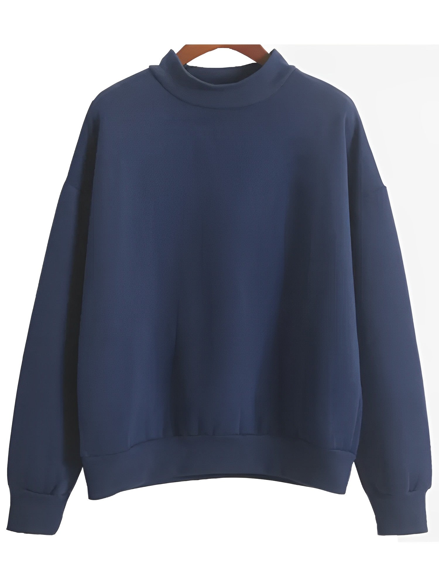 Damenpullover Übergroß Rundhals für Lässige Outfits 7
