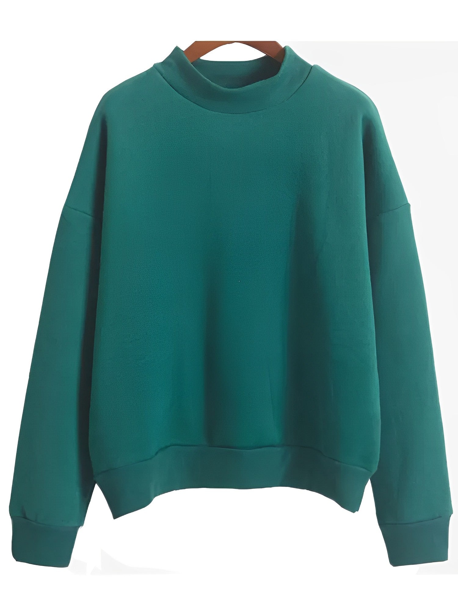Damenpullover Übergroß Rundhals für Lässige Outfits 8