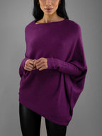 Damenpullover mit Offener Schulterlinie – Stilvoller Strickpullover 11