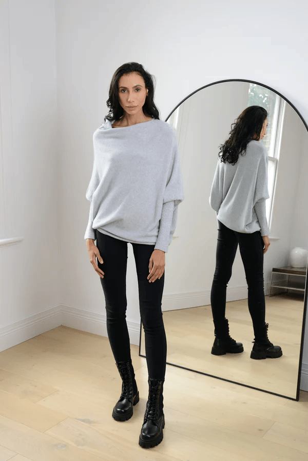 Damenpullover mit Offener Schulterlinie – Stilvoller Strickpullover 6