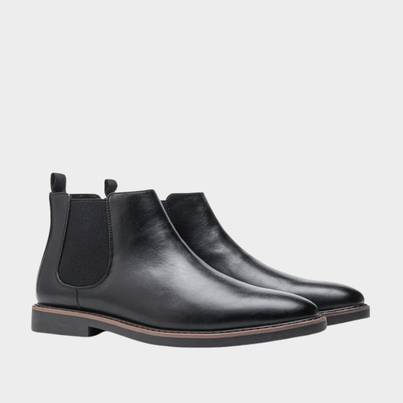 Elegant Chelsea Boots for Men Made of High-Quality Leather