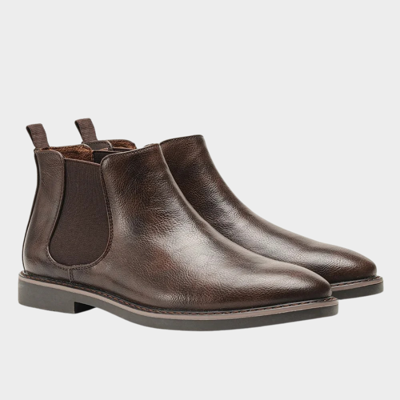 Elegant Chelsea Boots for Men Made of High-Quality Leather
