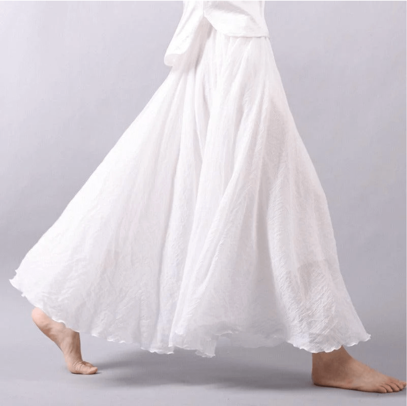 Elegant linen dress for women