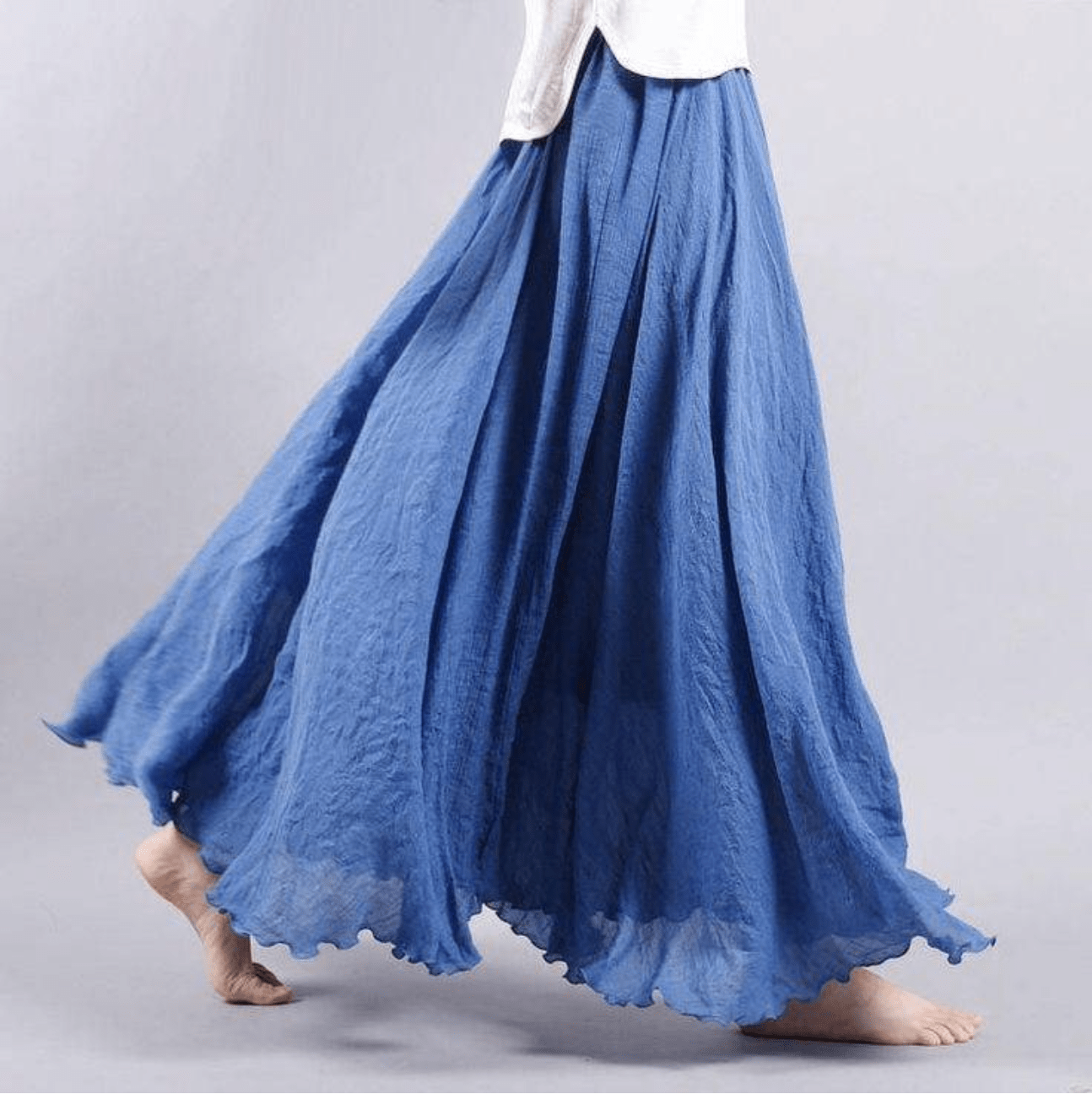 Elegant linen dress for women