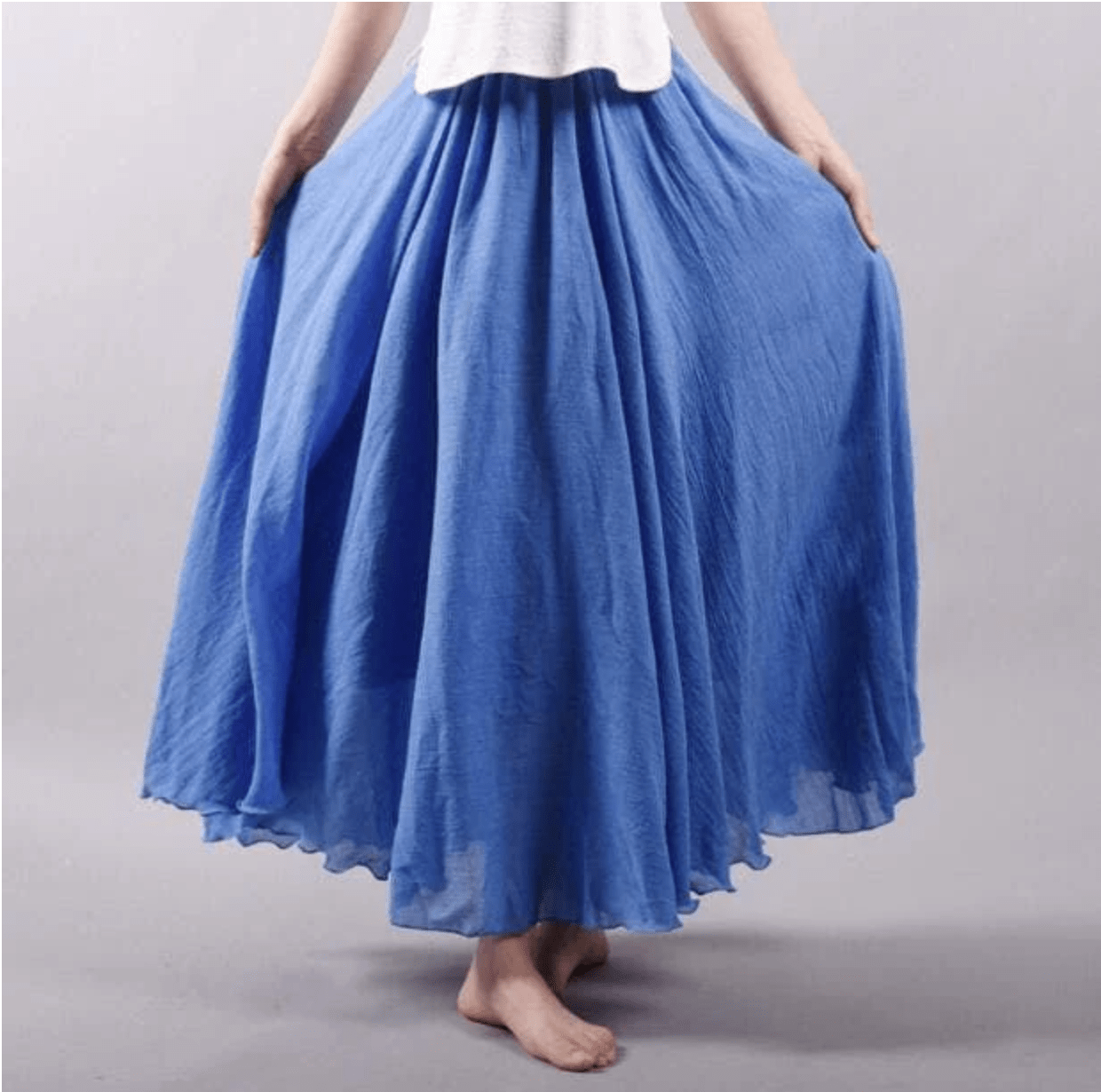 Elegant linen dress for women