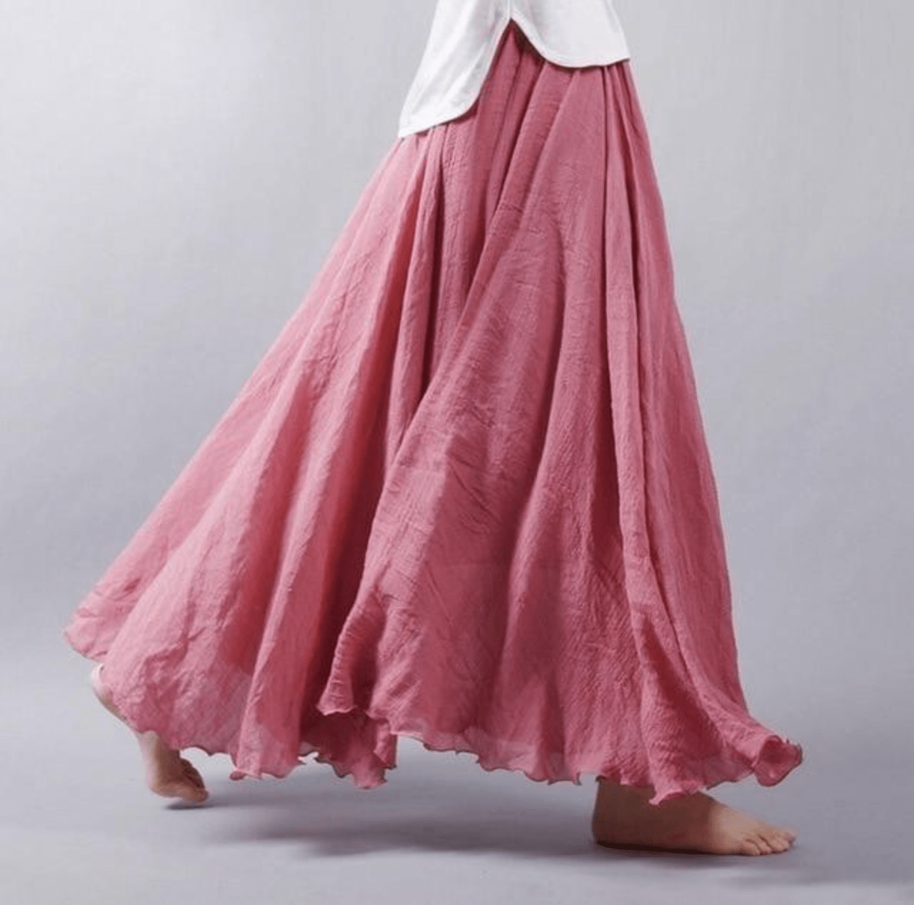 Elegant linen dress for women
