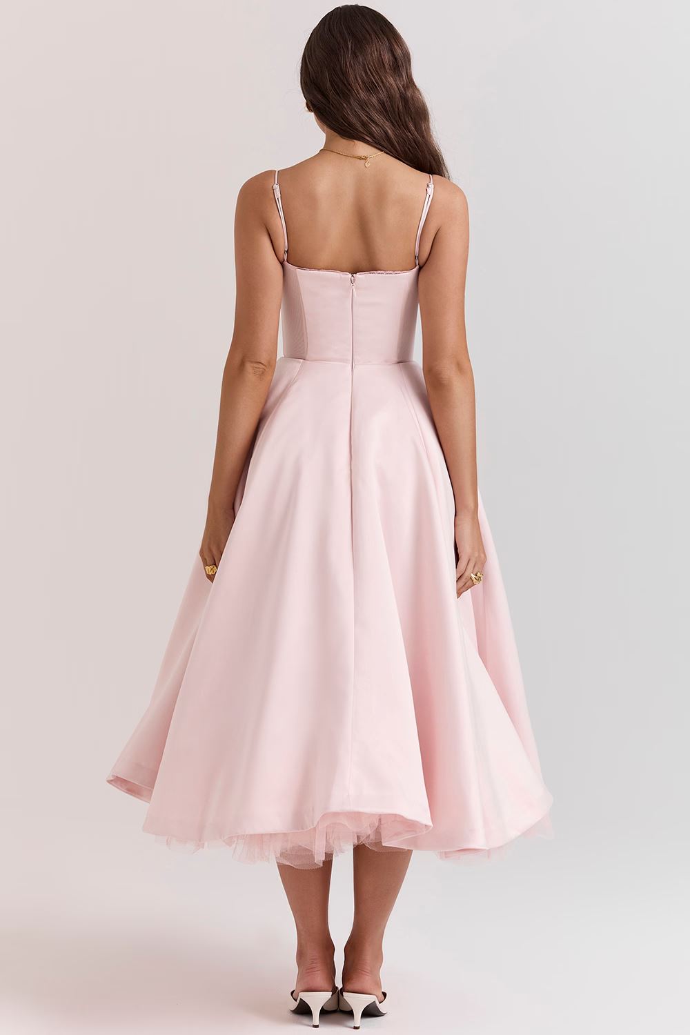Elegant women's dress for wedding guests