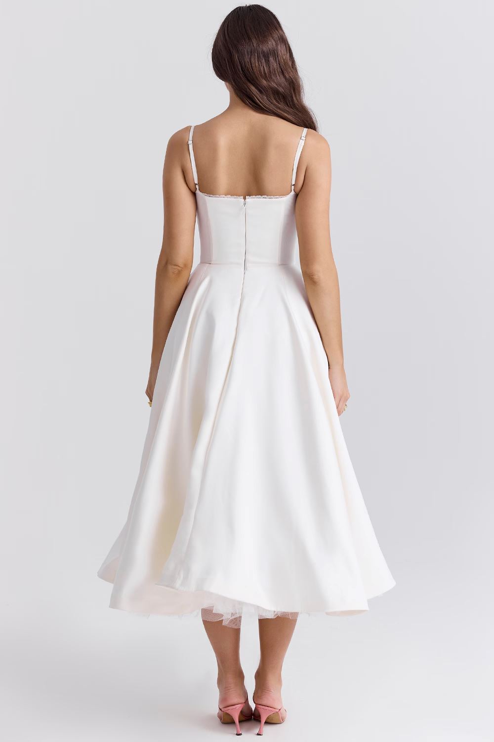 Elegant women's dress for wedding guests