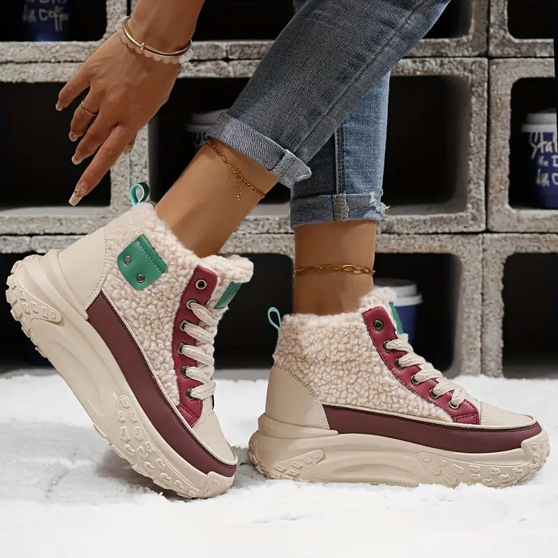 Gefütterte Winterschuhe für Damen