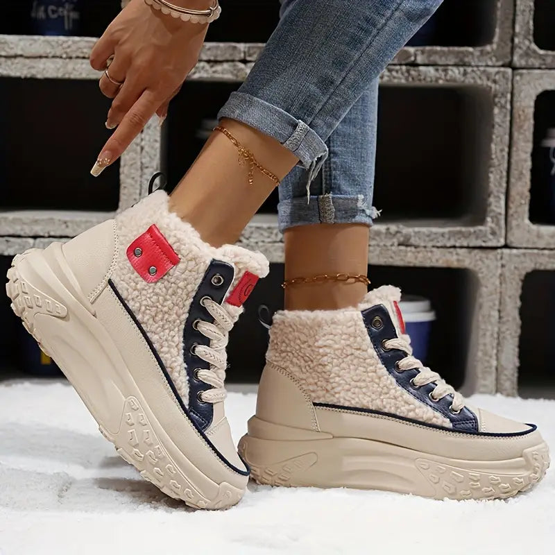 Gefütterte Winterschuhe für Damen