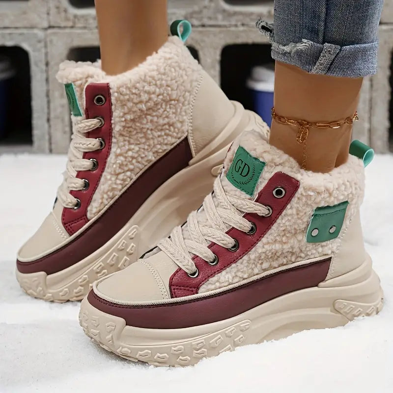 Gefütterte Winterschuhe für Damen
