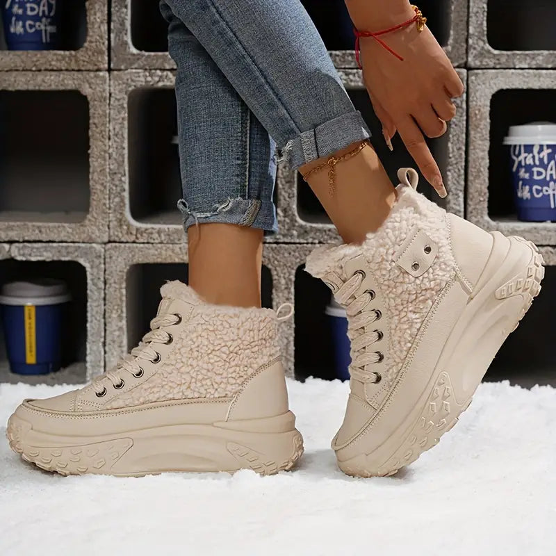 Gefütterte Winterschuhe für Damen