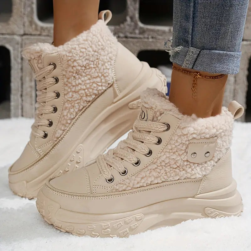 Gefütterte Winterschuhe für Damen