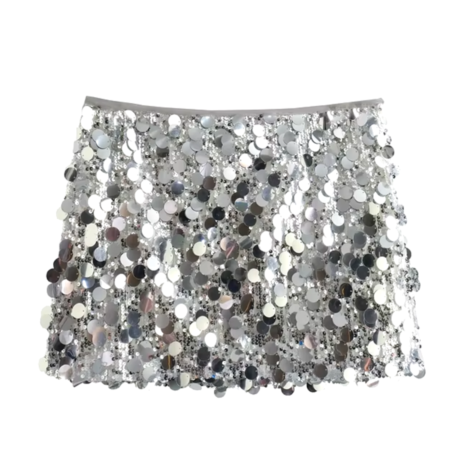 Glamorous Mini Skirt with Sequins for Women