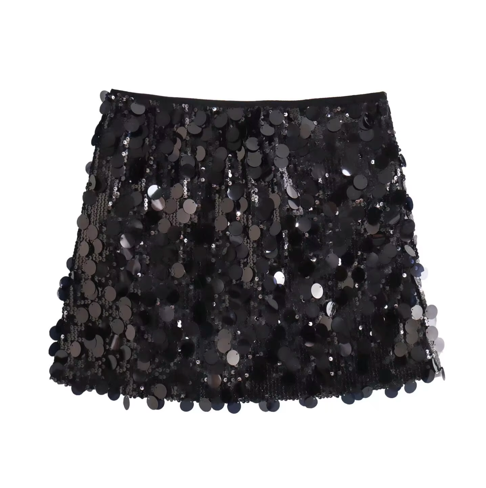 Glamorous Mini Skirt with Sequins for Women