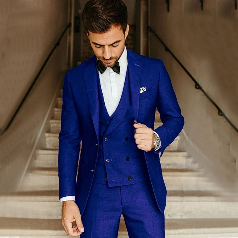 Herren 3-teiliger Anzug für elegante Anlässe 1
