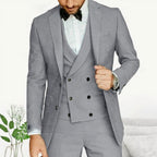 Herren 3-teiliger Anzug für elegante Anlässe 5