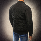 Herren Bomberjacke Klassisch Gesteppte Jacke für Freizeit 2