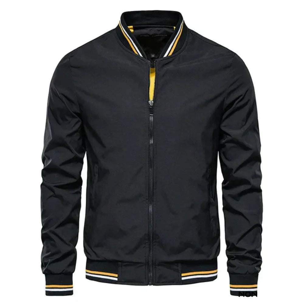 Herren Bomberjacke Sportlich Elegante Jacke für Freizeit 2