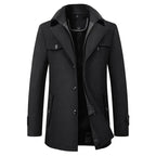 Herren Business Winterjacke Wasserdicht 0